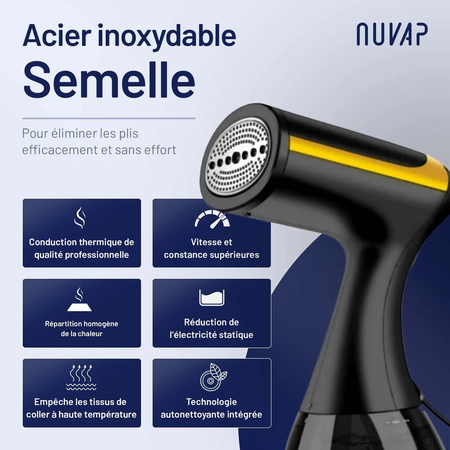 Défroisseur Vapeur - Nuvap® - NUVAP